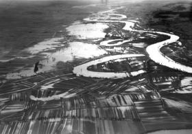 Inondazioni nei pressi di Büren, 1944