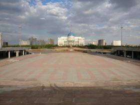 La residenza presidenziale ad Astana.
