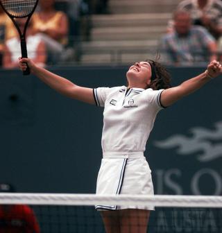 Martina Hingis batte Venus Williams (6-0, 6-4) nella finale degli US Open nel 1997. 