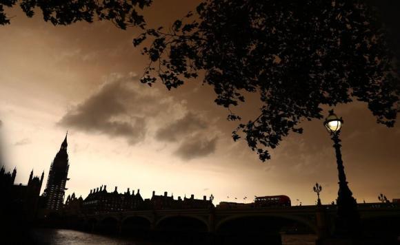 Westminster al tramonto