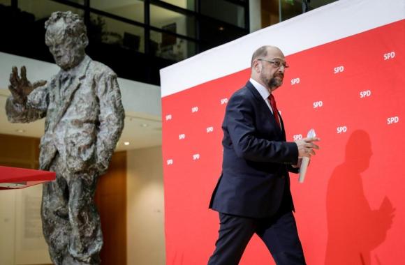 Il presidente Spd Martin Schulz