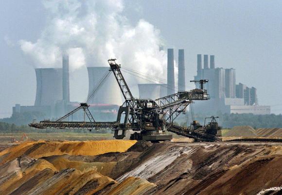 Una centrale a carbone della tedesca RWE