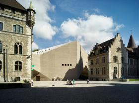 Veduta esterna del Museo nazionale di Zurigo