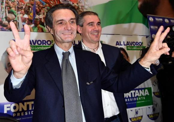 Attilio Fonanta ha stravinto le elezioni regionali in Lombardia.