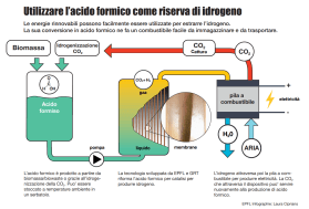 Funzionamento della pila a combustibile all acido formico HYFORM-PEMFC sviluppata all EPFL