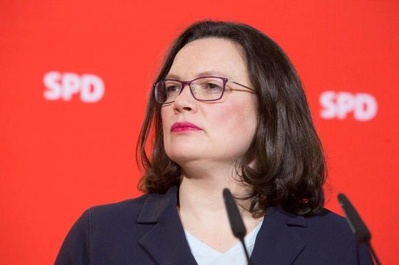 Un intenso ritratto di Andrea Nahles candidata a succedere a Schulz alla testa dell SPD