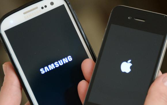 iPhone e smartphone di Samsung.
