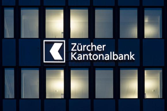 Insegna luminosa della Zürcher Kantonalbank