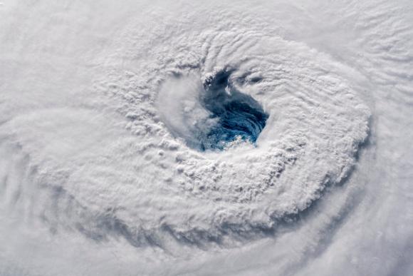 Una foto dell uragano Florence