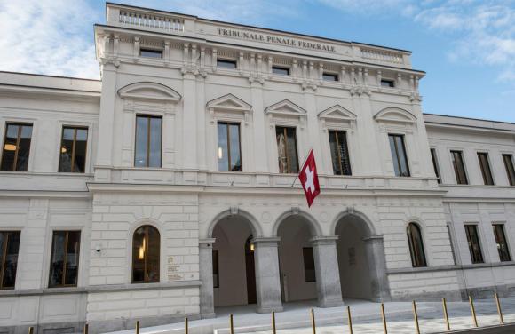 La sede del tribunale penale federale di Bellinzona