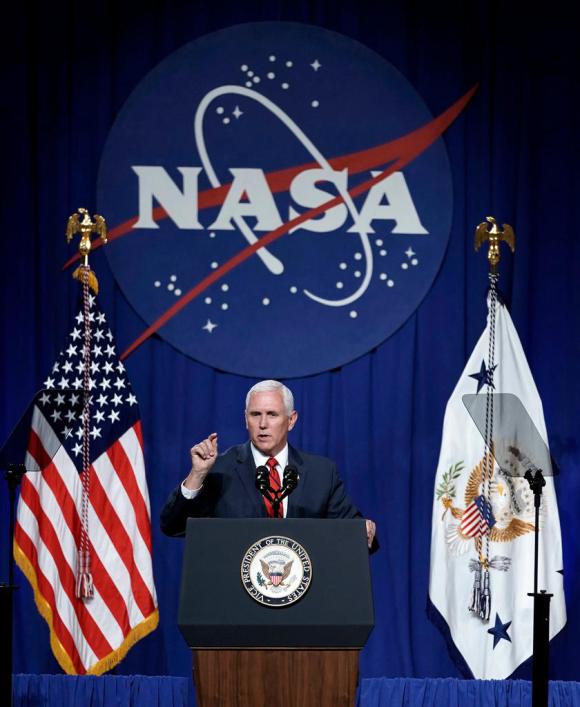 Il logo della NASA
