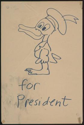 disegno di Donald Duck for