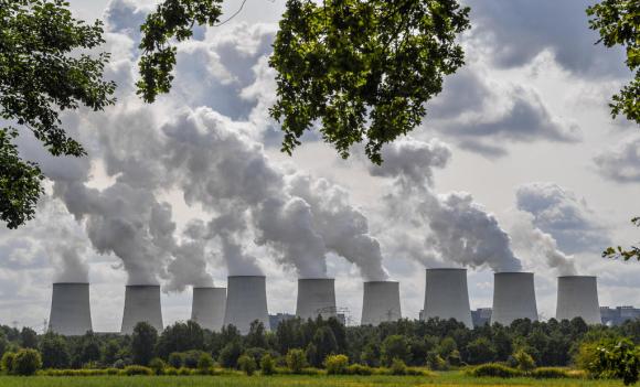 Gas emessi da centrali a carbone tedesche