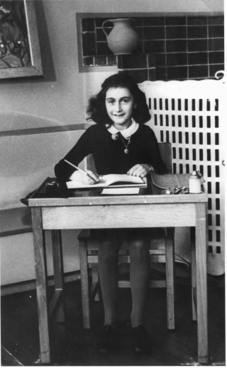 Anne Frank writes a journal