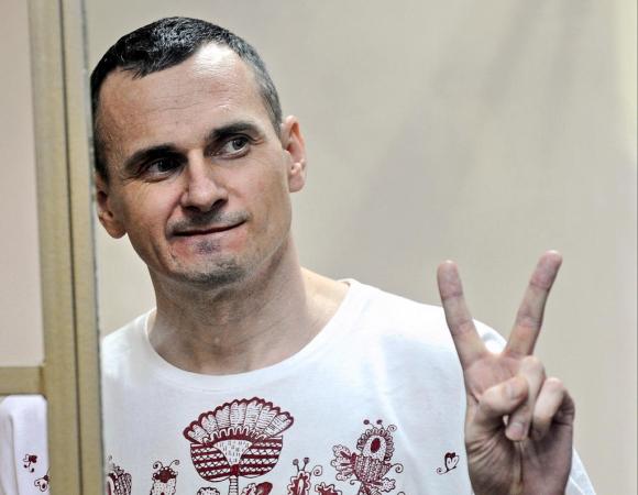 Il regista Sentsov in una foto dell agosto 2015 quando è caduta la condanna dal un tribunale di Rostov sul Don