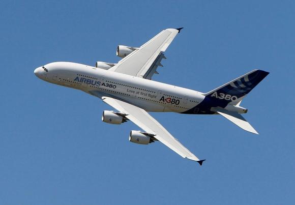 A380 in volo