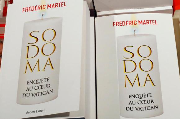 La copertina del libro di Frédéric Martel, Sodoma