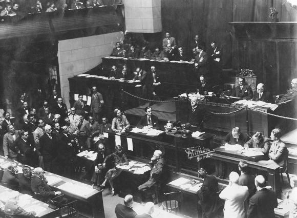 Sessione in un parlamento