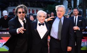 Martin Scorsese tra Al pacino e Robert de Niro