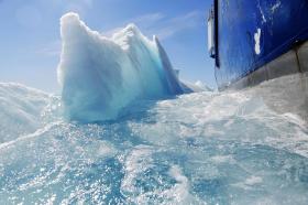 Blocchi di ghiaccio nel Mare Artico