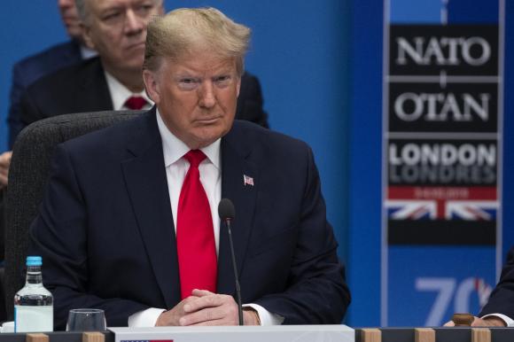 Donald Trump al vertice Nato di Londra