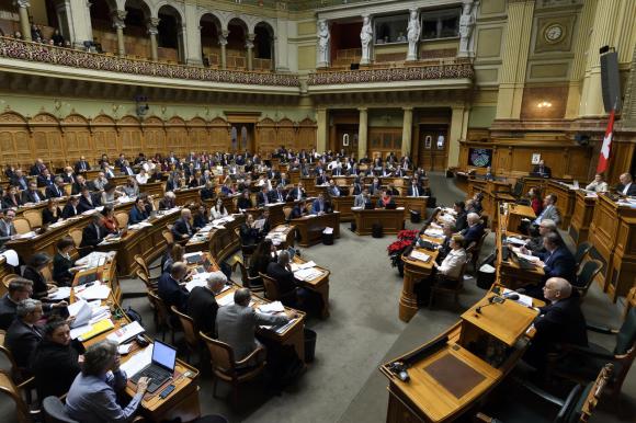sala del parlamento