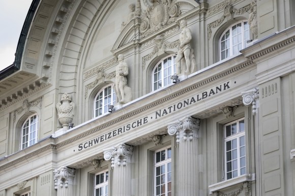 facciata della sede della Banca nazionale svizzera