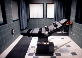 La camera della morte del carcere di Terre Haute nell Indiana