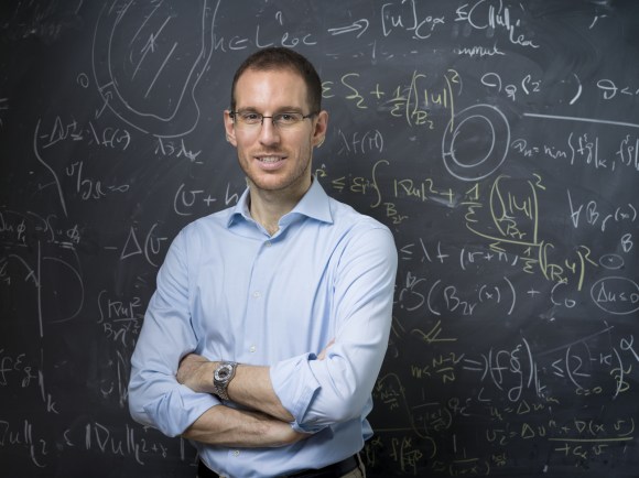 Il matematico italiano Alessio Figalli, professore al Politecnico federale di Zurigo.