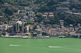 Campione d Italia vista dal lago