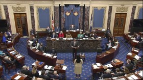 La seduta del Senato in cui si è dibattuto l impeachment contro l ex presidente USA