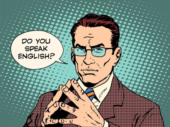 Cartoon: Do you speak English?