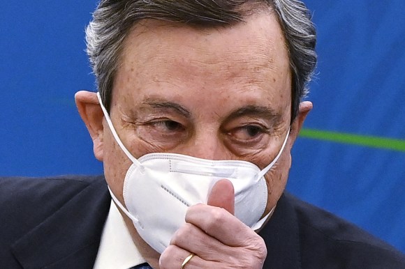 Il premier italiano Mario Draghi