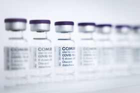 Fialette del vaccino di Biontech-Pfeizer