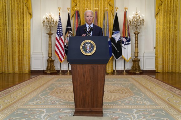 Il presidente americano Joe Biden.