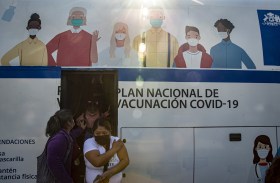 Campagna di vaccinazione in Cile.