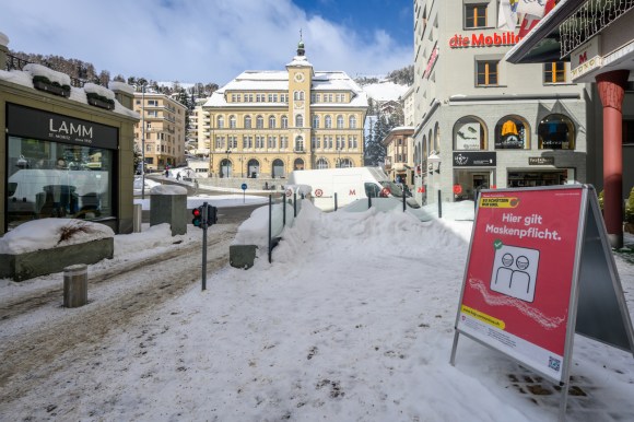 St.Moritz in inverno.