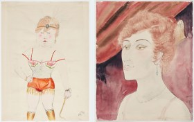 Otto dix, two paintings