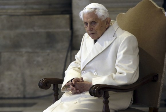 Il Papa emerito Benedetto XVI.