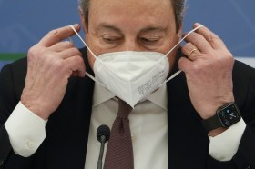 Il premier italiano Mario Draghi.