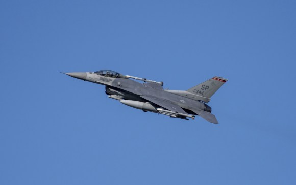 Un caccia F-35 in volo