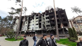 Irpin distrutta dalle bombe, Ucraina