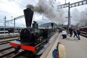 Il leggendario treno Spanisch-Brötli-Bahn