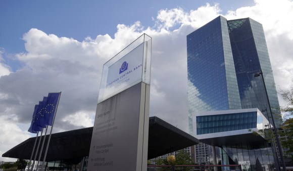 La sede di Francoforte della Banca centrale europea.