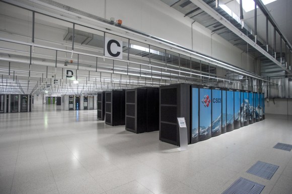 Uno dei supercomputer a disposizione del Centro svizzero di calcolo scientifico.