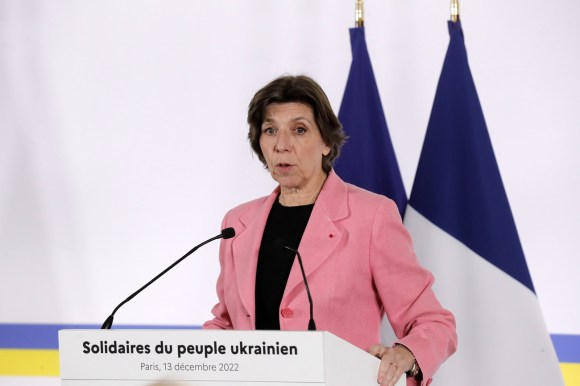 Catherine Colonna, la ministra degli affari esteri francese.