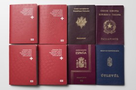 In Svizzera i doppi nazionali hanno più spesso un passaporto elvetico e uno italiano.