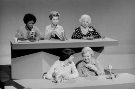 Rappresentanti di organizzazioni femminili partecipano a Meet the Press della NBC, 1977.