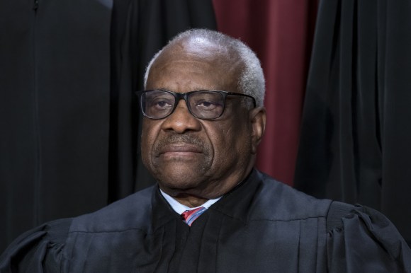 Il giudice della Corte suprema Clarence Thomas.