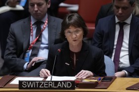 Pascale Baeriswyl interviene al Consiglio di sicurezza delle Nazioni Unite a New York